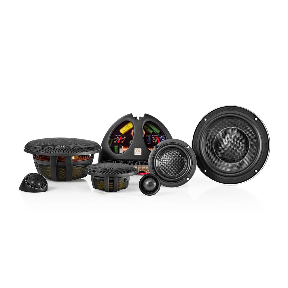 Morel Elate Carbon 6.5" (165mm) 3-Way Component Speaker Set