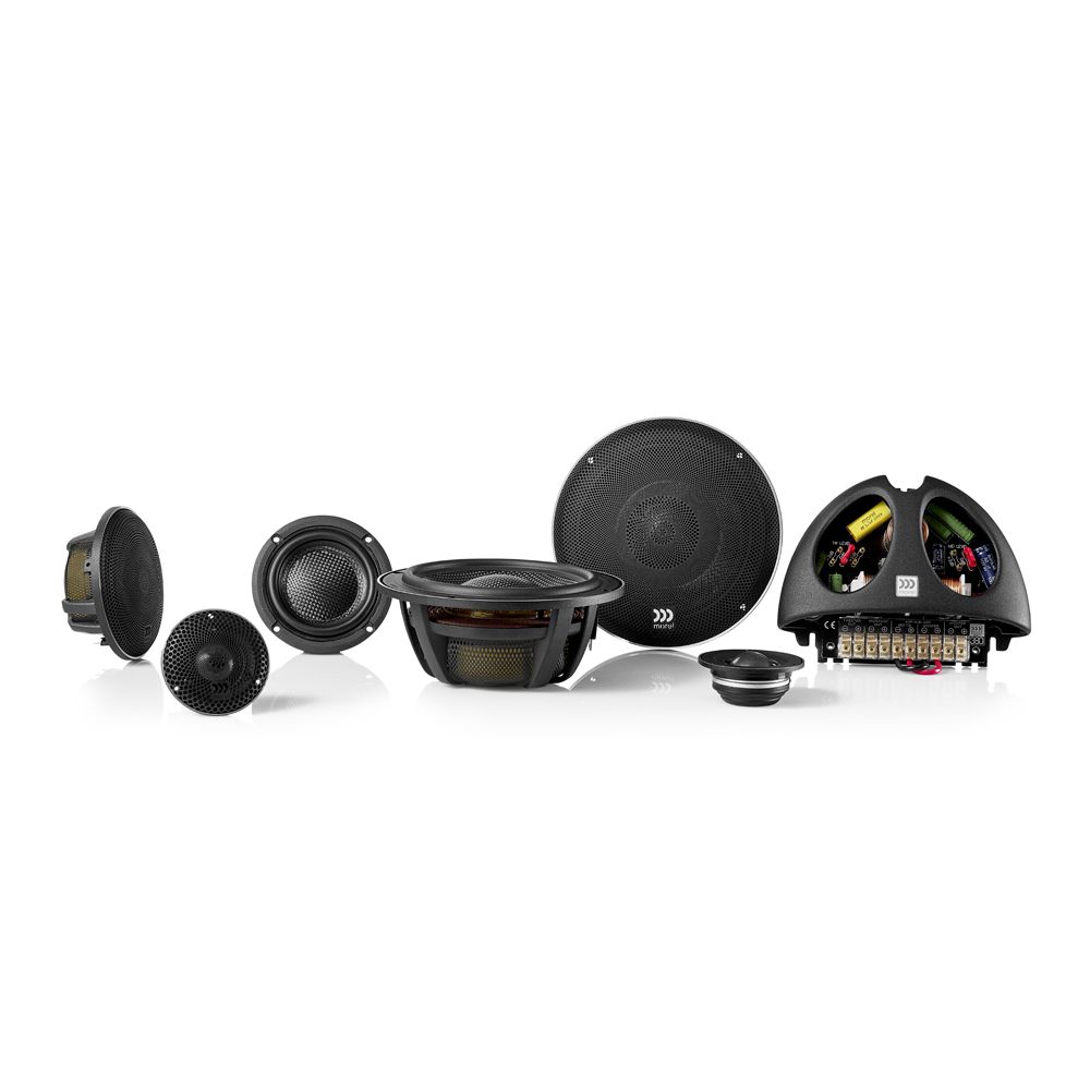 Morel Elate Carbon Pro 6.5" (165mm) 3-Way Component Speaker Set
