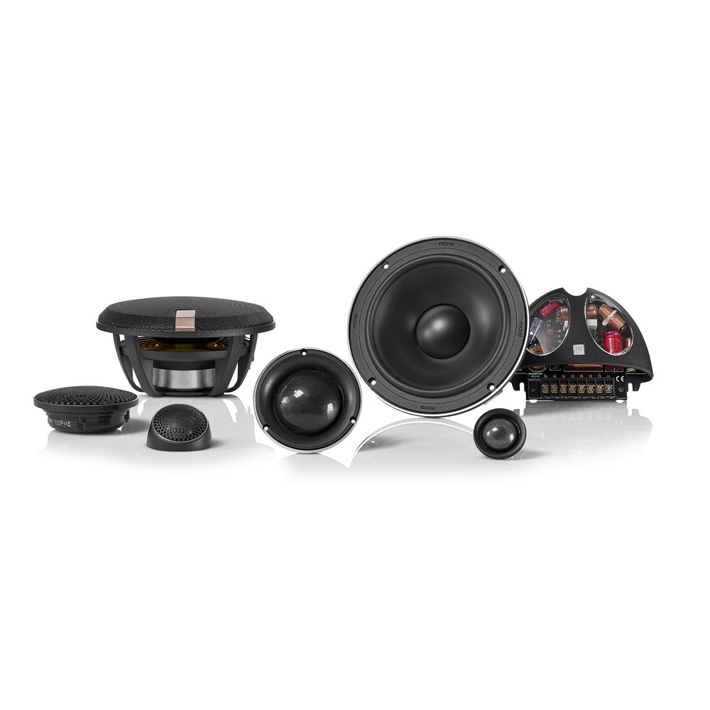 Morel Hybrid 6.5" (165mm) 3-Way Component Speaker Set