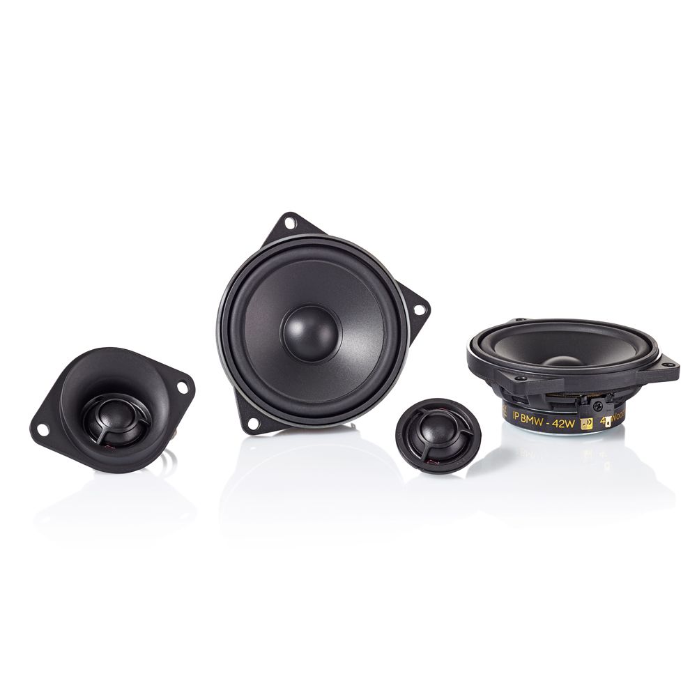 Morel Direct Fit BMW 4" (100mm) 2-Way Component Speaker Set