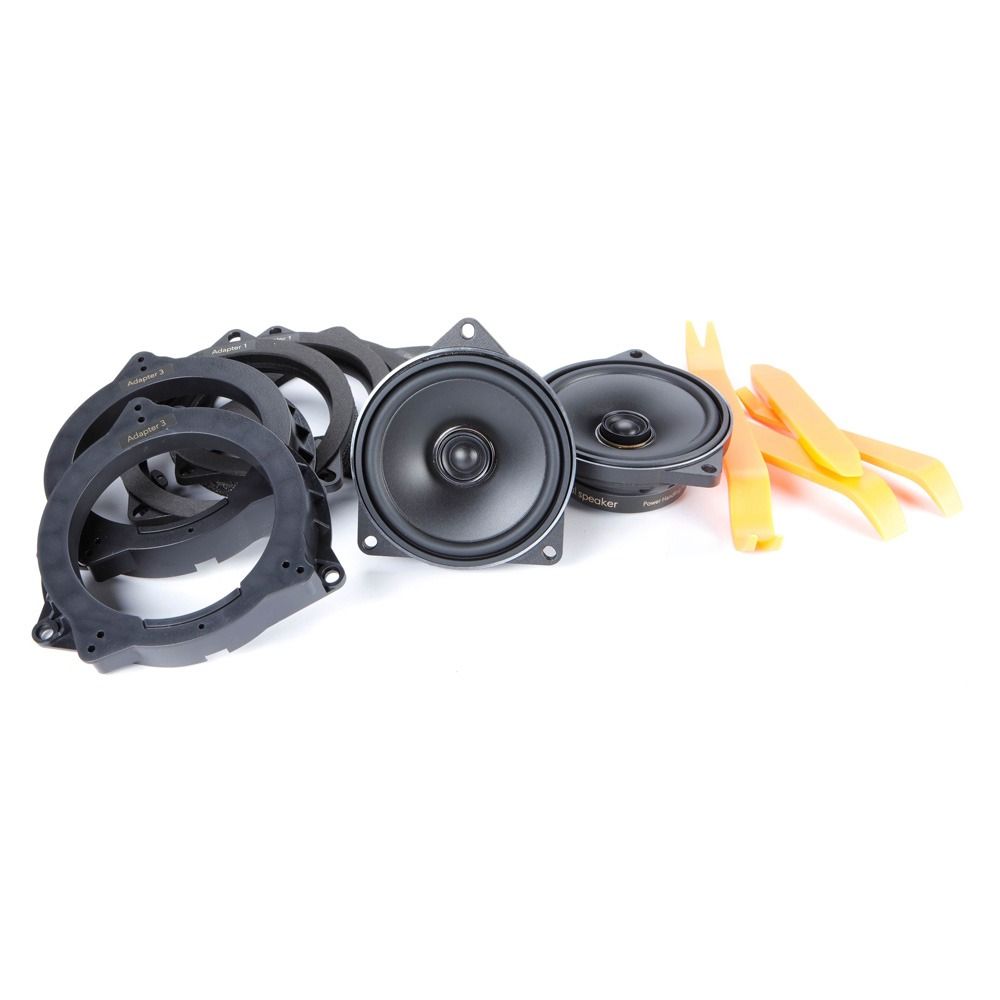 Morel Direct Fit BMW 4" (100mm) 2-Way Coaxial Speaker Set