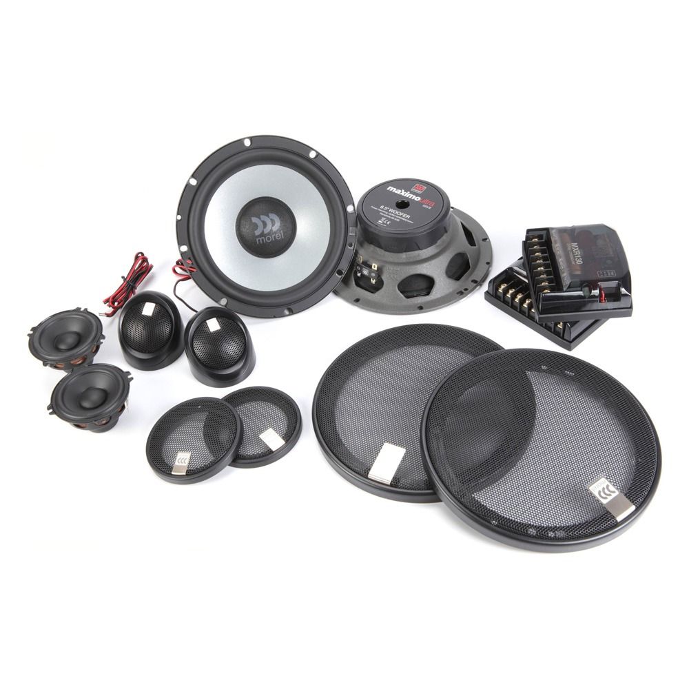 Morel Maximo Ultra 6.5" (165mm) 3-Way Component Speaker Set
