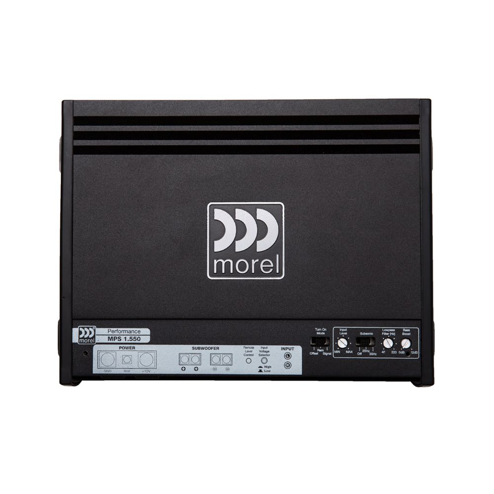 Morel MPS 550W Monoblock Class D Subwoofer Amplifier