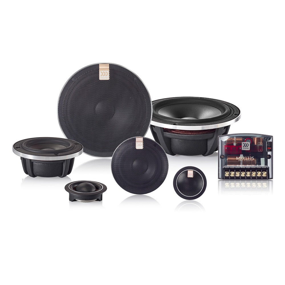 Morel Sensus 6.5" (165mm) 3-Way Component Speaker Set