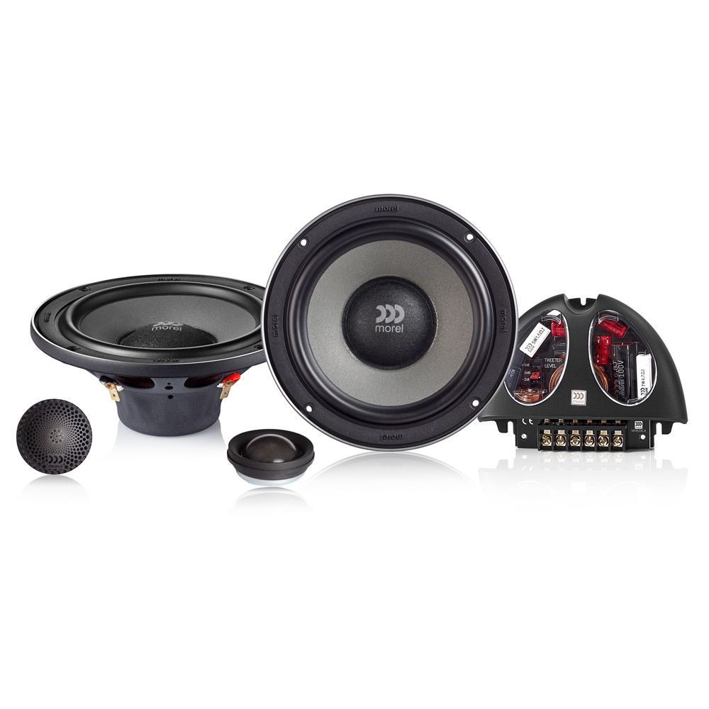 Morel Virtus 6.5" (165mm) 2-Way Component Speaker Set - 2 Ohm