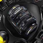 Black Projector LED Alien Headlights with DRL suitable for Land Rover Defender