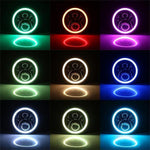 RGB LED Bluetooth Headlights (Colour Switch) suitable for Land Rover Defender