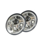 Vision X 7" Vortex LED Headlights (E-Marked) Chrome