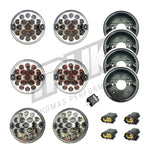 Wipac LED Rear Light Kit - Clear (95mm) for Land Rover Defender