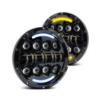 Land Rover Defender LED Juwel v2.0 Headlights with Switchback