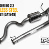 Defender 90 2.2 Stainless Steel Exhaust (DA1949) – Upgrade Guide & Benefits
