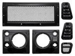 Bearmach Face Lift Kit - Gloss Black Mesh - BA 9452BM