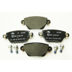 Rear Brake Pad Set for Jaguar X-Type (2001–2005) – C2S52080-A
