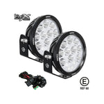 VISION X LIGHT CANNON ADVENTURE 8.7" 280W HALO LED DRIVING LIGHT KIT 2 PCS ECE COMPLIANT