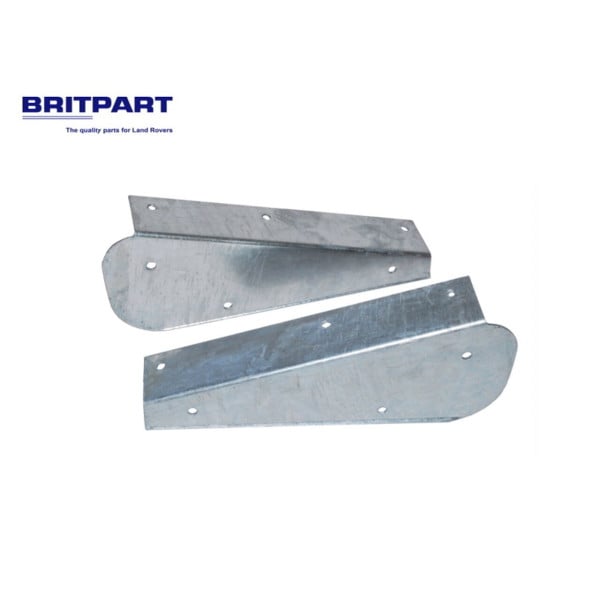 Galvanised Rear Mudflap Brackets DA1187 - Rust Resistant for Defender 90 – DA1187
