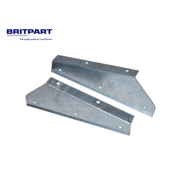 Front Mud Flap Brackets Galvanised Rust Resistant for Defender – DA1188