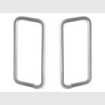 Front Seat Belt Frame Satin Chrome Trim for Discovery 4 – DA1474