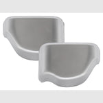 Front Seat Belt Upper Cover Satin Chrome Trim for Discovery 4 – DA1493