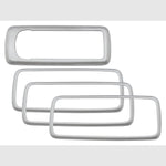 Electric Window Switch Surround Satin Chrome Trim for Discovery 4 – DA1515