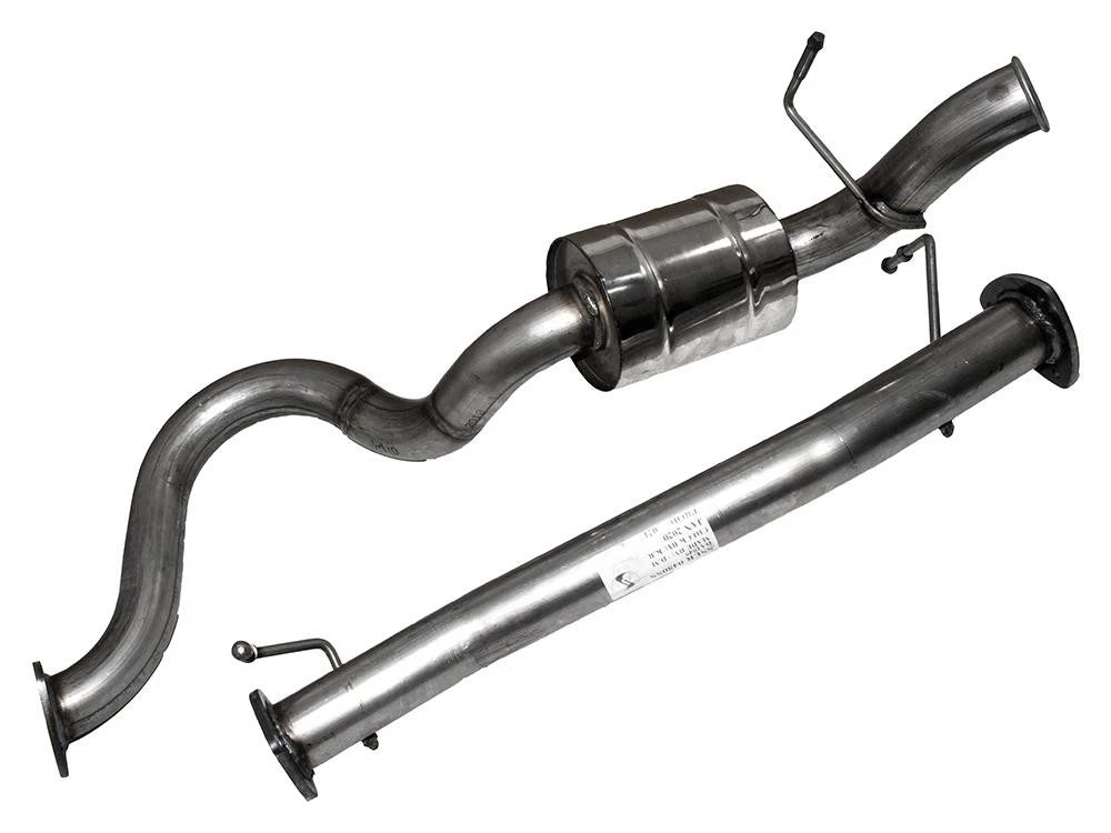Double SS Sports Exhaust System - Land Rover Def 90 (2.2 Puma Diesel) - DA1949