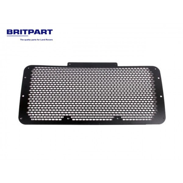 Stainless Steel Black Radiator Front Grille for Defender (2007 >) Black - Stainless Steel – DA2356B