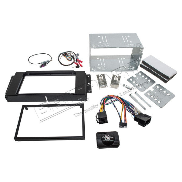 Double Din Radio Installation Fascia for Discovery 3 & Freelander 2 & Range Rover Sport – DA2611