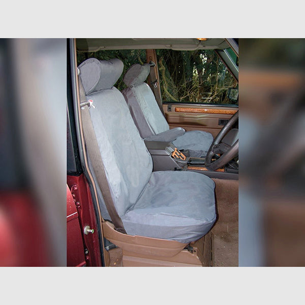 Front Waterproof Grey Seat Covers 4 Door for Range Rover Classic – DA2803GREY