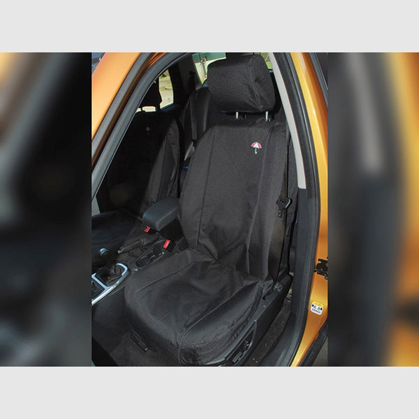 Front Waterproof Black Seat Covers for Freelander 2 L359 – DA2821BLACK
