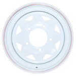 16" x 7" 8 - Spoke Steel Wheel for Defender & Discovery 1 & Range Rover – DA3187
