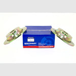 Rear Solid Brake Discs Drilled and Grooved Performance Upgrade for Freelander 2 L359 – DA4688