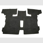 Third Row Contour Floor Mat Rubber Floor Mat Set Black for Discovery 3 L319 – DA4819
