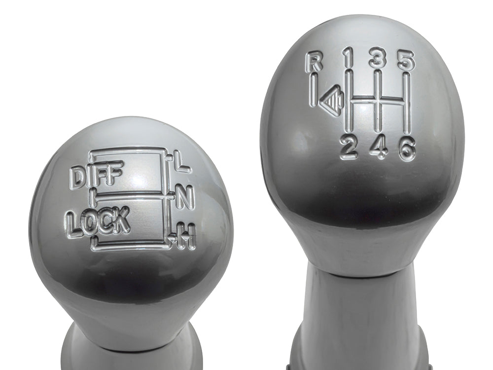 Polished Alloy Gear Lever Set for Defender Puma (2007–On) – TF5051