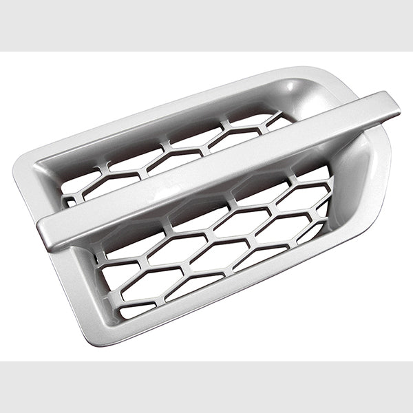 Air Intake Wing Grille Silver Discovery 4 Style for Discovery 3 – DA5670