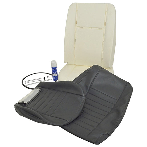 Front Outer Seat Re-Trim Kit Grey for Defender Puma – DA5674