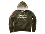 Red Canoe Bronze Green Hoodie - DA5866-L