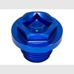 ERR4686BLUE - 2 - Range Rover Classic Tdi Thermostat & Radiator Blue Aluminium Bleed Screw Plug – ERR4686BLUE-2