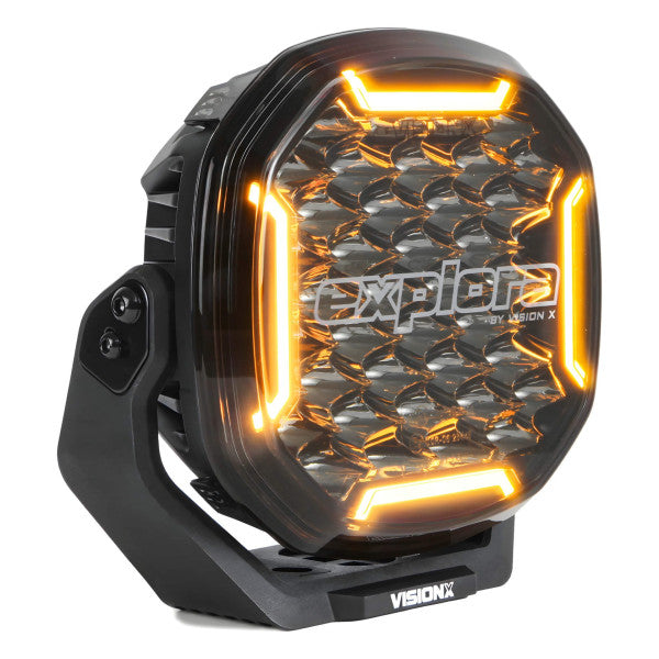 Explora By Vision X 9" 200w E-boost Dual-DRL Driving Light E-marked