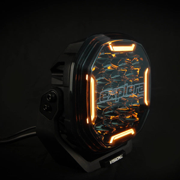 Explora By Vision X 9" 200w E-boost Dual-DRL Driving Light E-marked