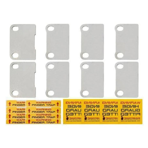 4 Door Hinge Anti-Theft Guard for Defender 110/130 (1983–2016) – G1399