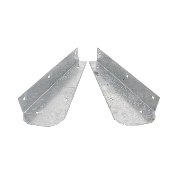 Pair Of Galv Rear Mudflap Brackets – GA1187