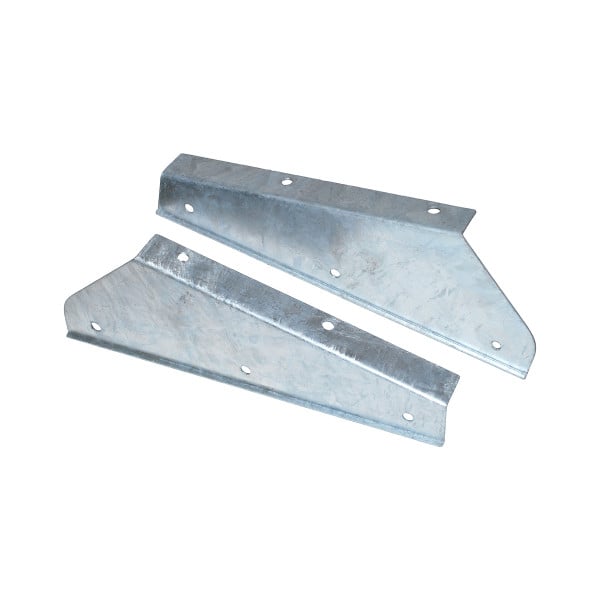Pair Of Galv Front Mudflap Brackets – GA1188