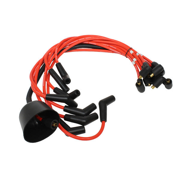 Ignition Lead Set Red for Discovery 1 (1989 – 1998) V8 - includes King Lead – GA4104RED