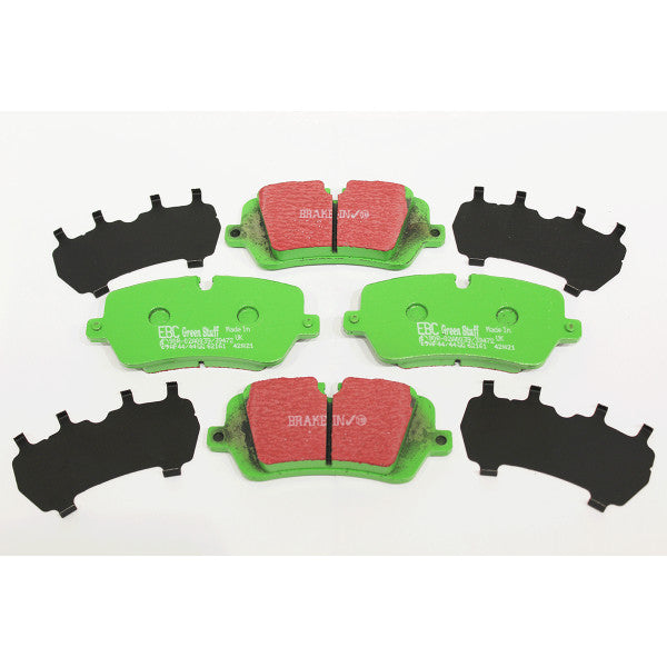 Rear Brake Pads for Range Rover L405 & Sport L494 (2013 onwards) Green Stuff – GA4840