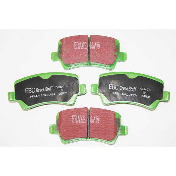 Rear Brake Pads for Range Rover Evoque L538 (2012–) Green Stuff – GA4841