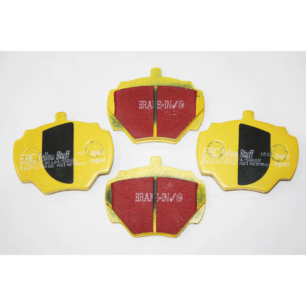 Rear Brake Pads for Defender & Range Rover Classic (1986–2006) Yellow Stuff – GA4849