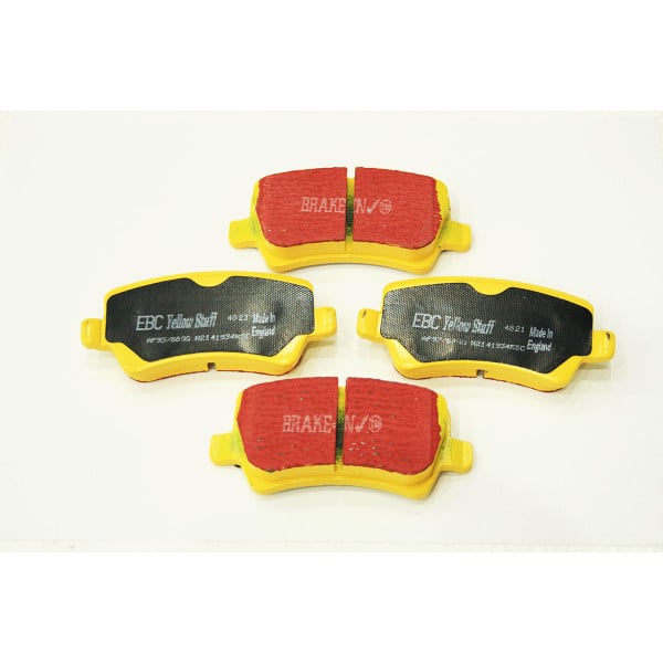 Rear Brake Pads (Yellow Stuff) for Range Rover Evoque L538 (2012–On) – GA4854