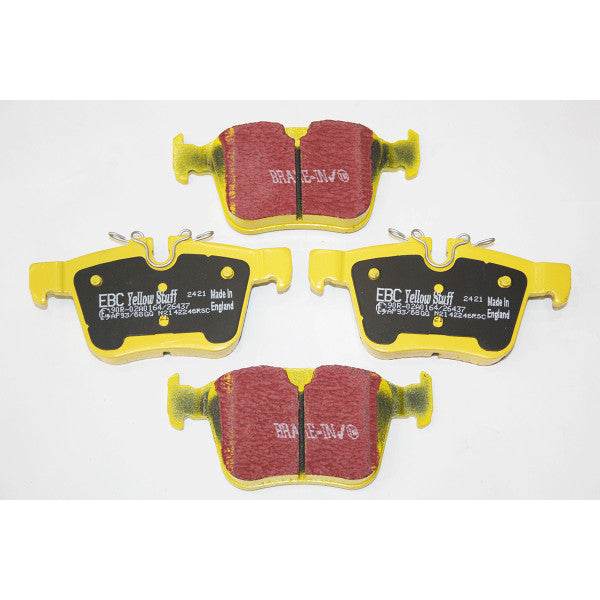 Rear Brake Pads for Evoque, Discovery Sport & Velar (2012 Onwards) Yellow Stuff – GA4905