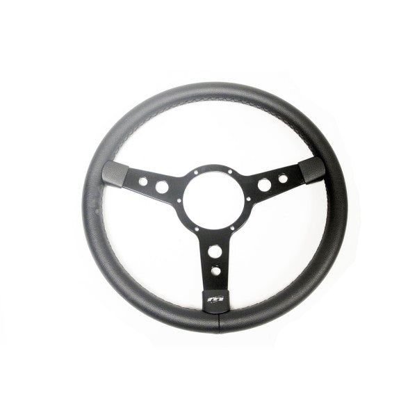 Steering Wheel for Defender / Series 2 & 2A (1986–2006) Black Vinyl 15in 3-Spoke – GI005