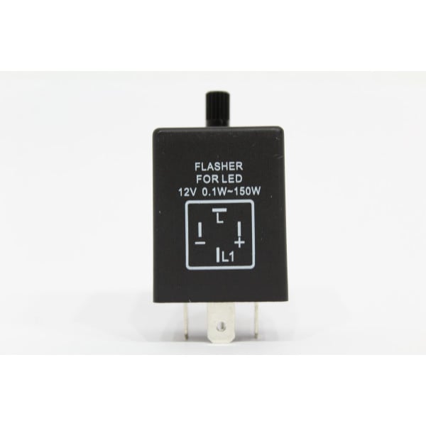 Flasher Relay For LED Indicators for Defender (1986 – 2006) Can be used with any combination of LEDs and halogen bulbs - with or without additional loads such as trailers – GL051