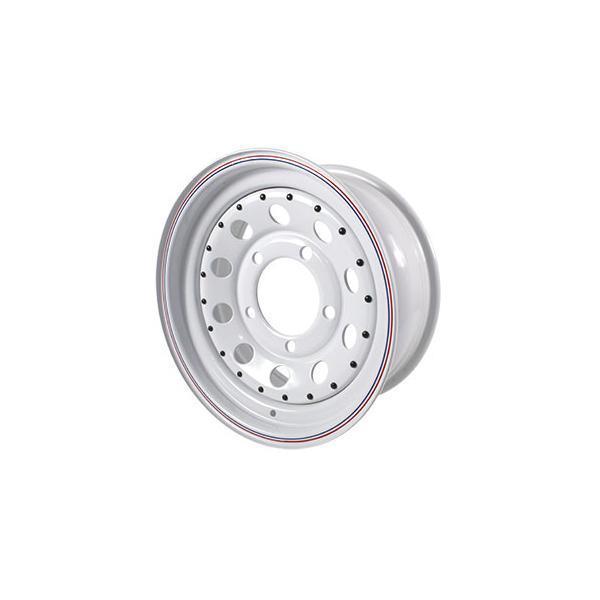 Modular Steel Wheel (White) for Defender, Discovery 1 & Range Rover Classic – GRW004